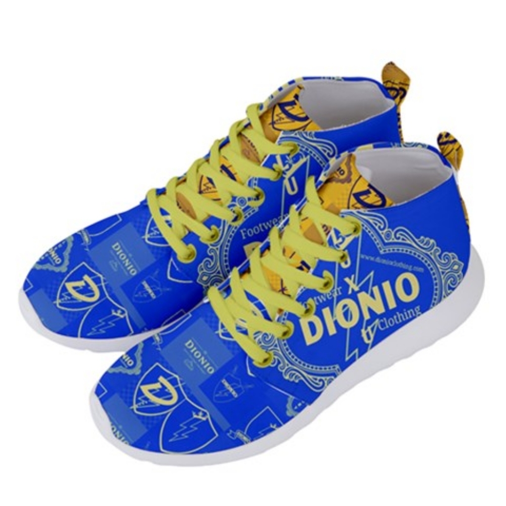Dionio - Collage Sneakers (Blue) Size 11